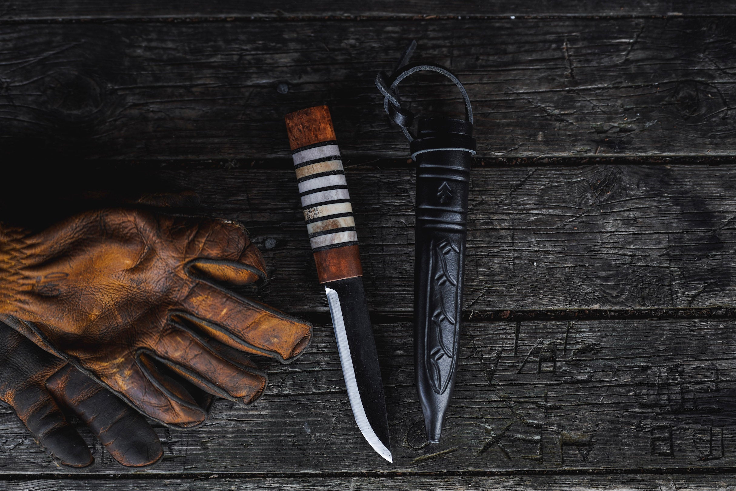 Helle x Huckberry Collab knife