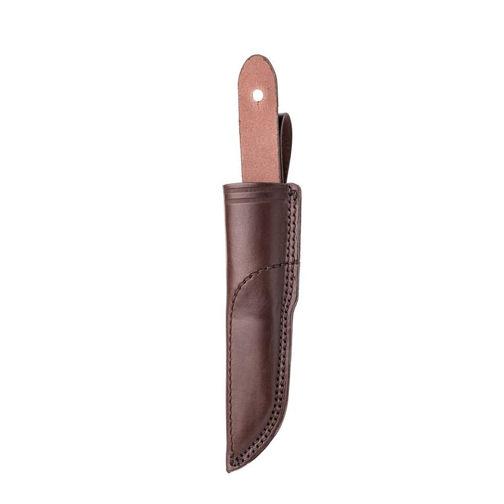 Left-handed sheath for the Helle Harding knif